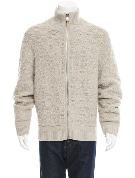 louis vuitton zip up sweater|Louis Vuitton ladies cardigans.